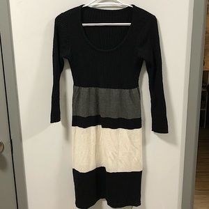 Stretchy Long Sleeved Dress